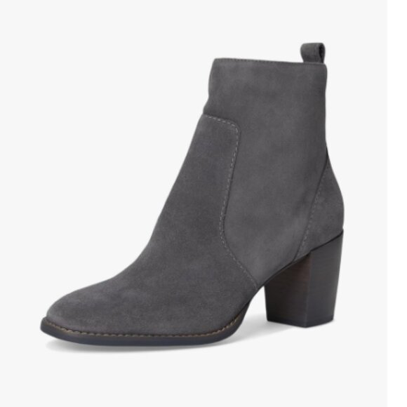 NEW BERNARDO Made In Brazil Suede Norwich Booties in mink for women 725 8j4 - Picture 4 of 7